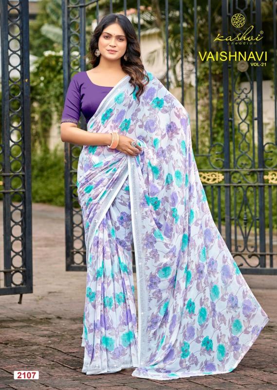 Kashvi vaishnavi vol 21 sarees wholesale
